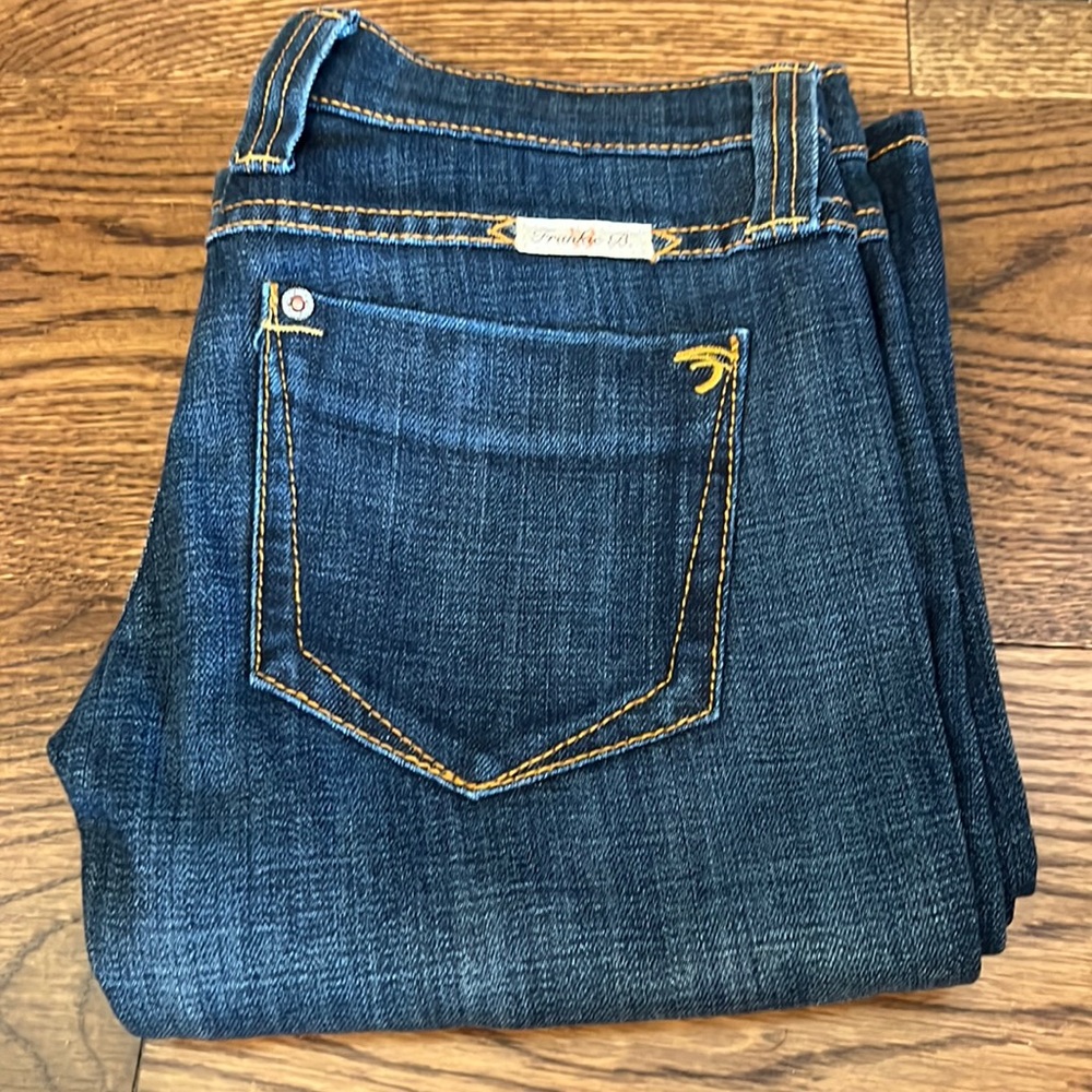 Frankie B dark wash denim jeans